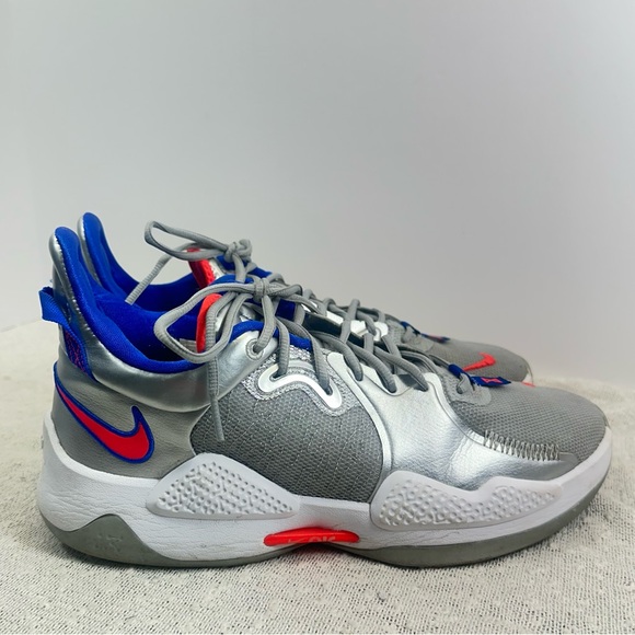Nike | Shoes | Nike Pg 5 Clippers Metallic Silver Basketball